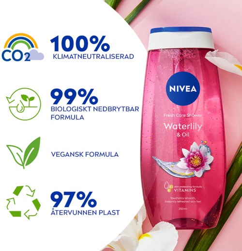 NIVEA Waterlily & Oil Shower Gel 250 ml