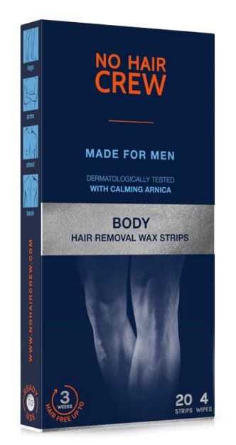 No Hair Crew Hair Removal Wax Strips