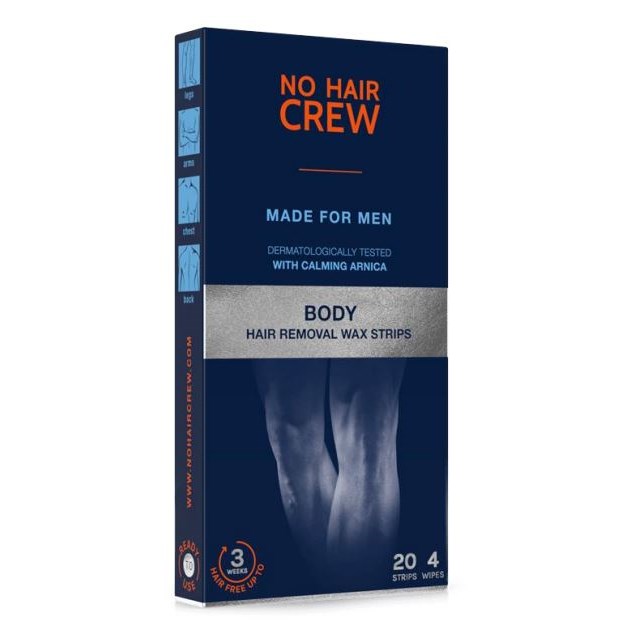 No Hair Crew Hair Removal Wax Strips billede
