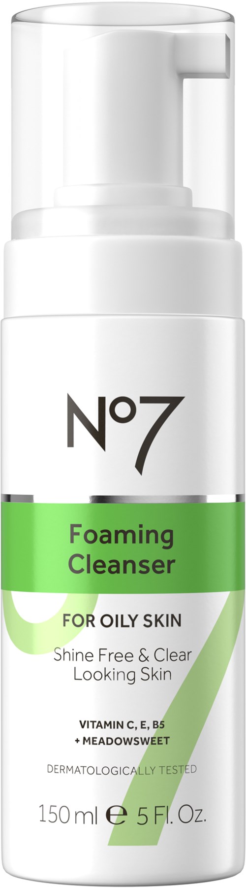 No7 Essential Cleansing Foaming Cleanser For Oily Skin 150 ml