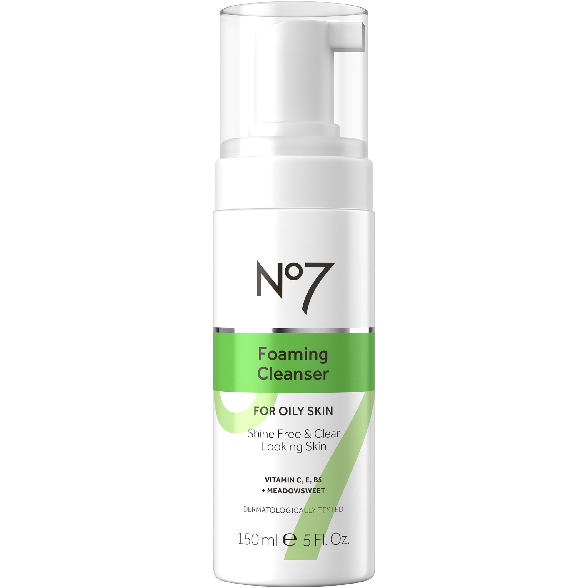 Läs mer om No7 Essential Cleansing Foaming Cleanser For Oily Skin 150 ml