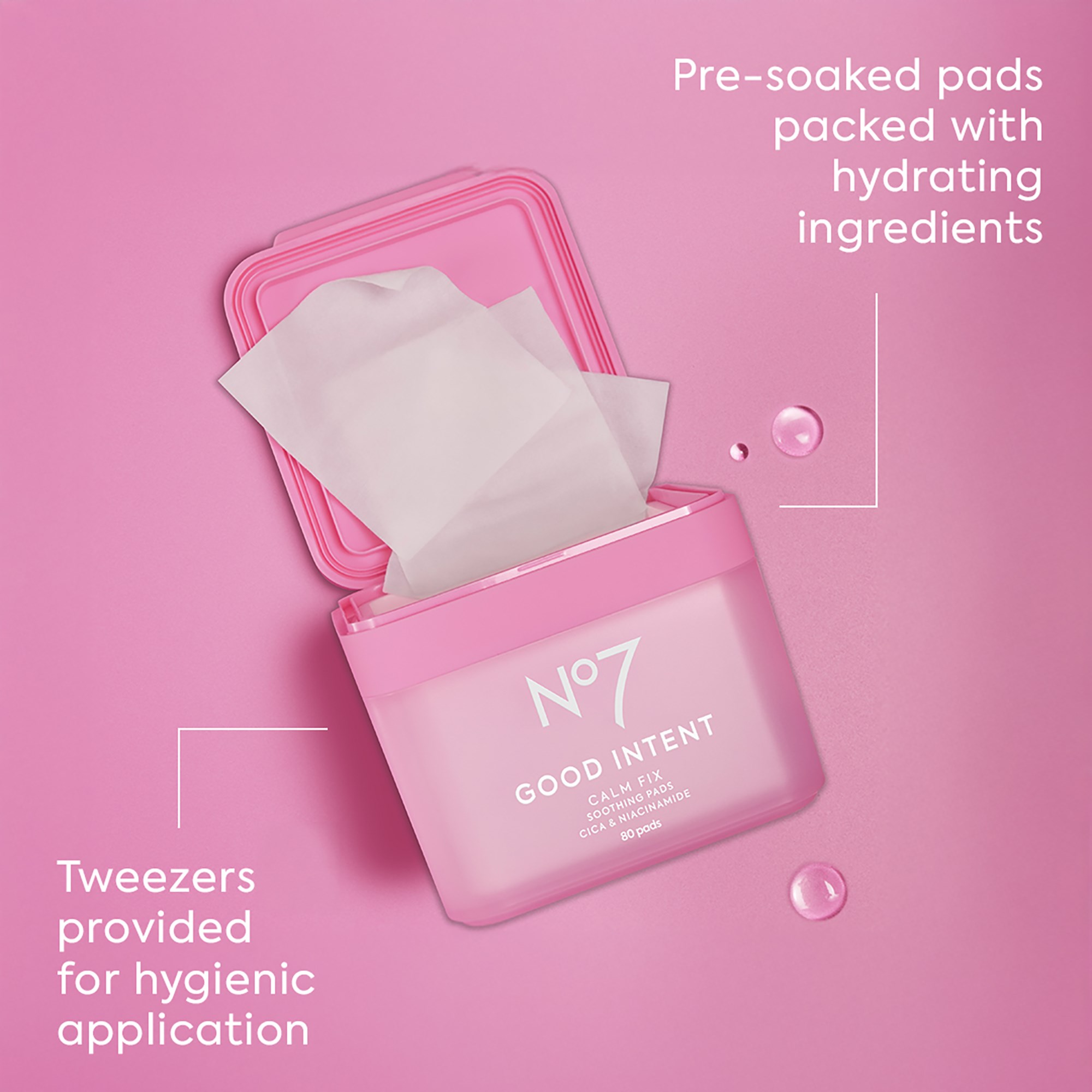 No7 Good Intent Calm Fix Soothing Pads (obrázok 3)