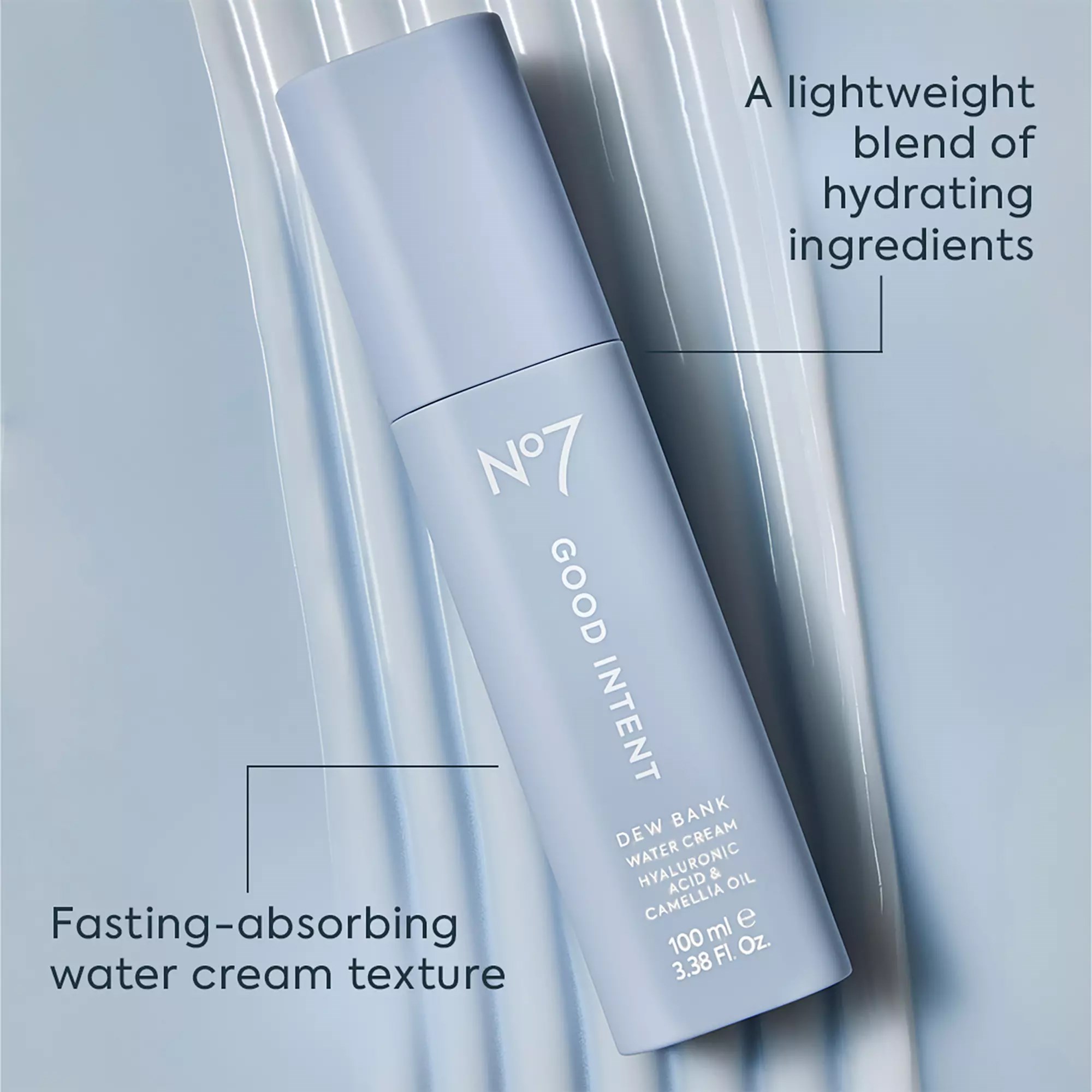 No7 Good Intent Dew Bank Water Cream (obrázok 3)