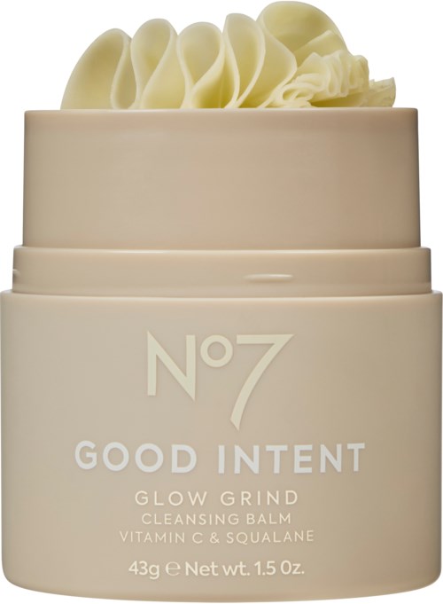 Бальзам для умывания No7 Good Intent Glow Grind Cleansing Balm с витамином C и скваланом — фото 4