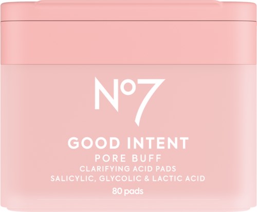 No7 Good Intent Pore Buff Clarifying Acid Pads