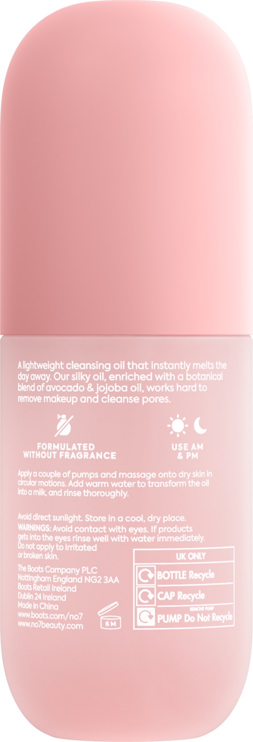 Гидрофильное масло No7 Good Intent Pore Buff Clarifying Cleansing Oil лёгкое, очищающее поры — фото 3