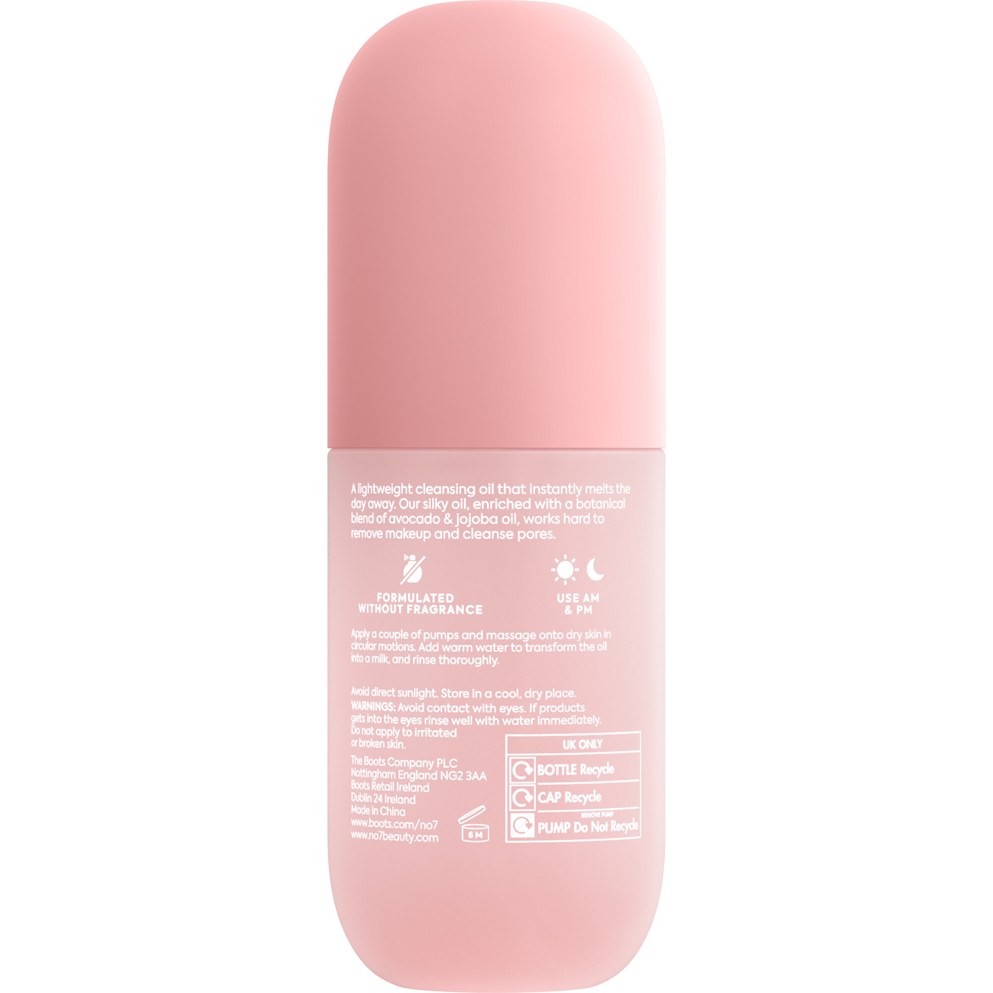 No7 Good Intent Pore Buff Clarifying Cleansing Oil (obrázok 3)