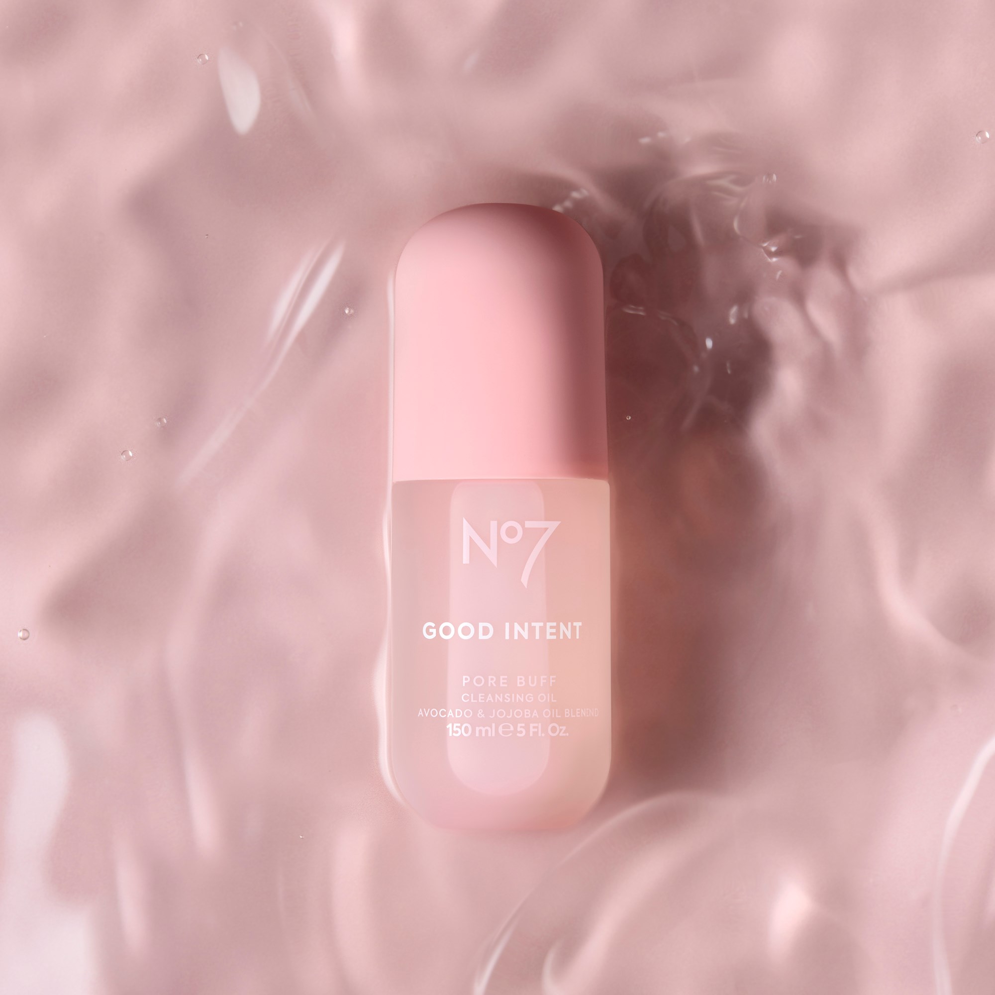 No7 Good Intent Pore Buff Clarifying Cleansing Oil (obrázok 4)