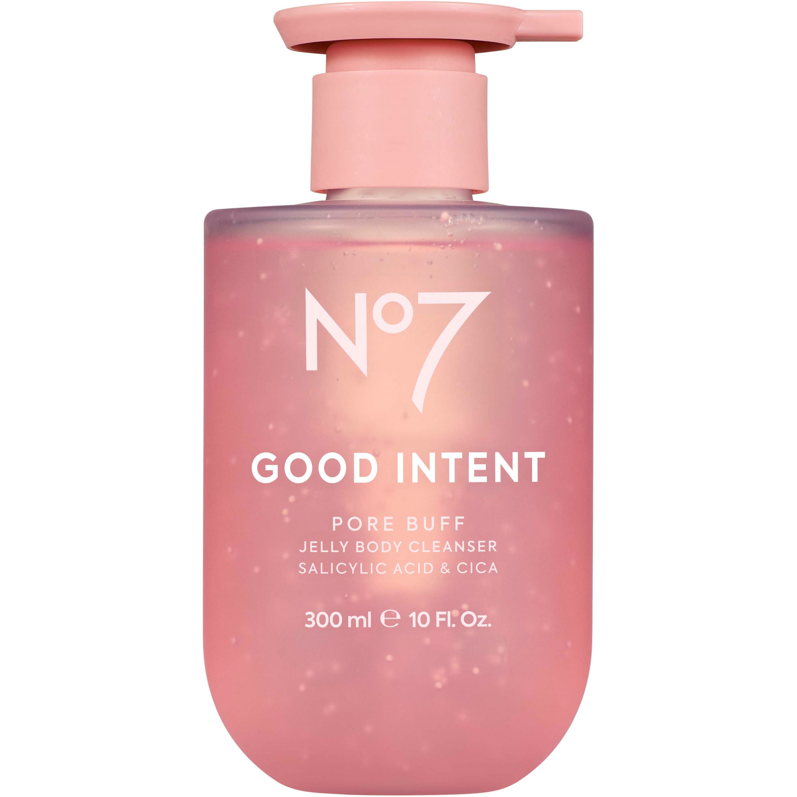 No7 Good Intent Pore Buff Sal Acid Body Wash 300 ml