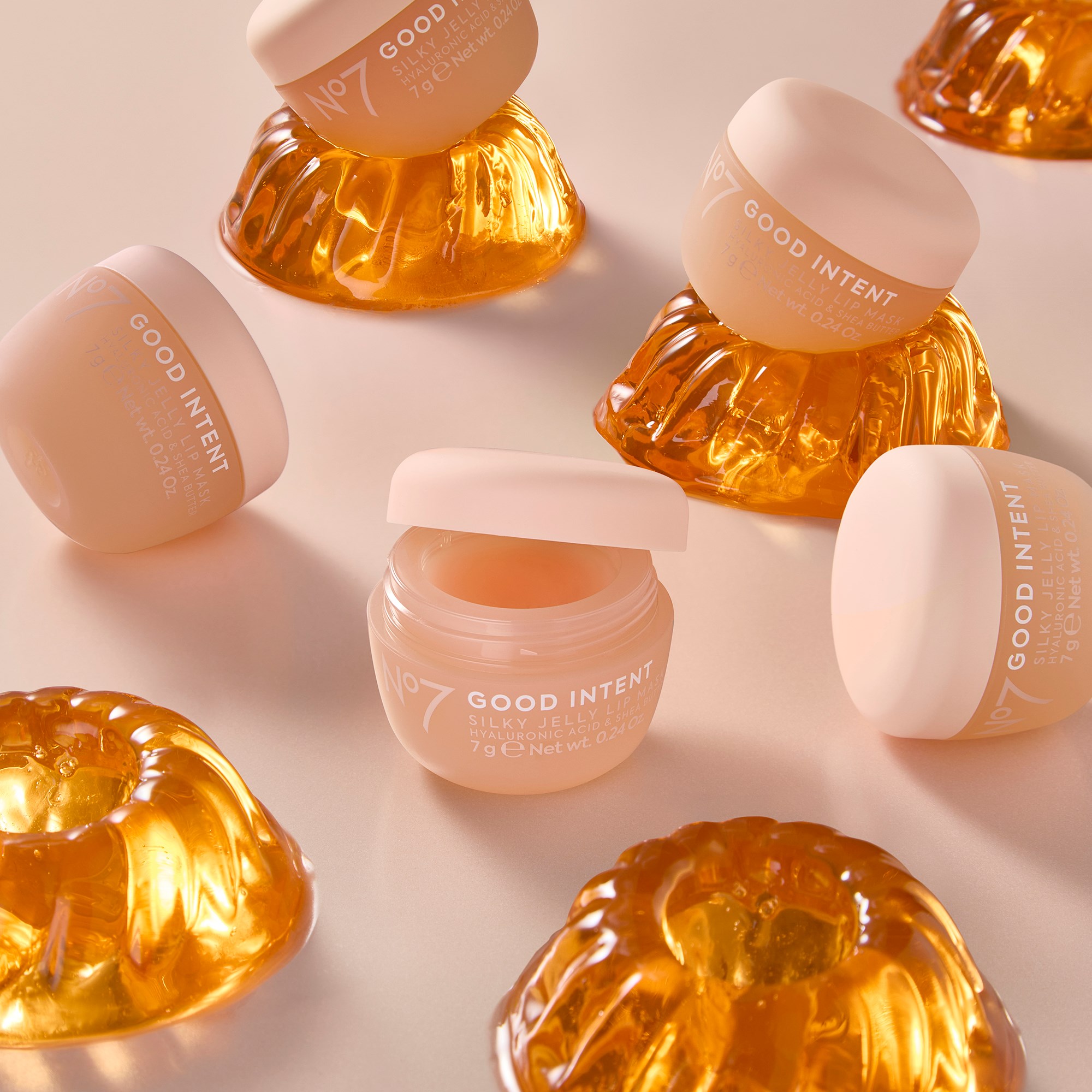 No7 Good Intent Silky Jelly Lip Mask (obrázok 4)