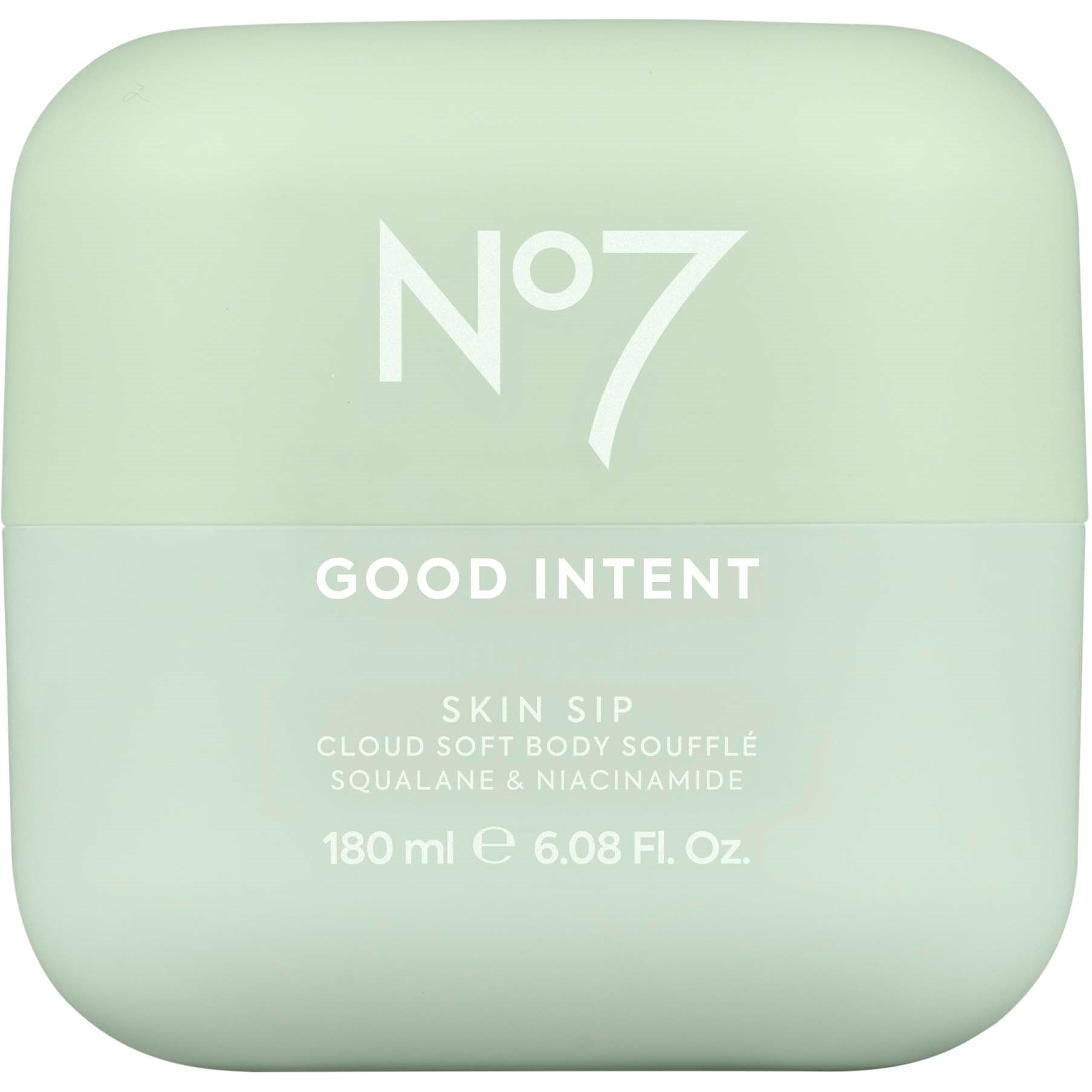 No7 Good Intent Skin Sip Souffle Body Cream 180 ml