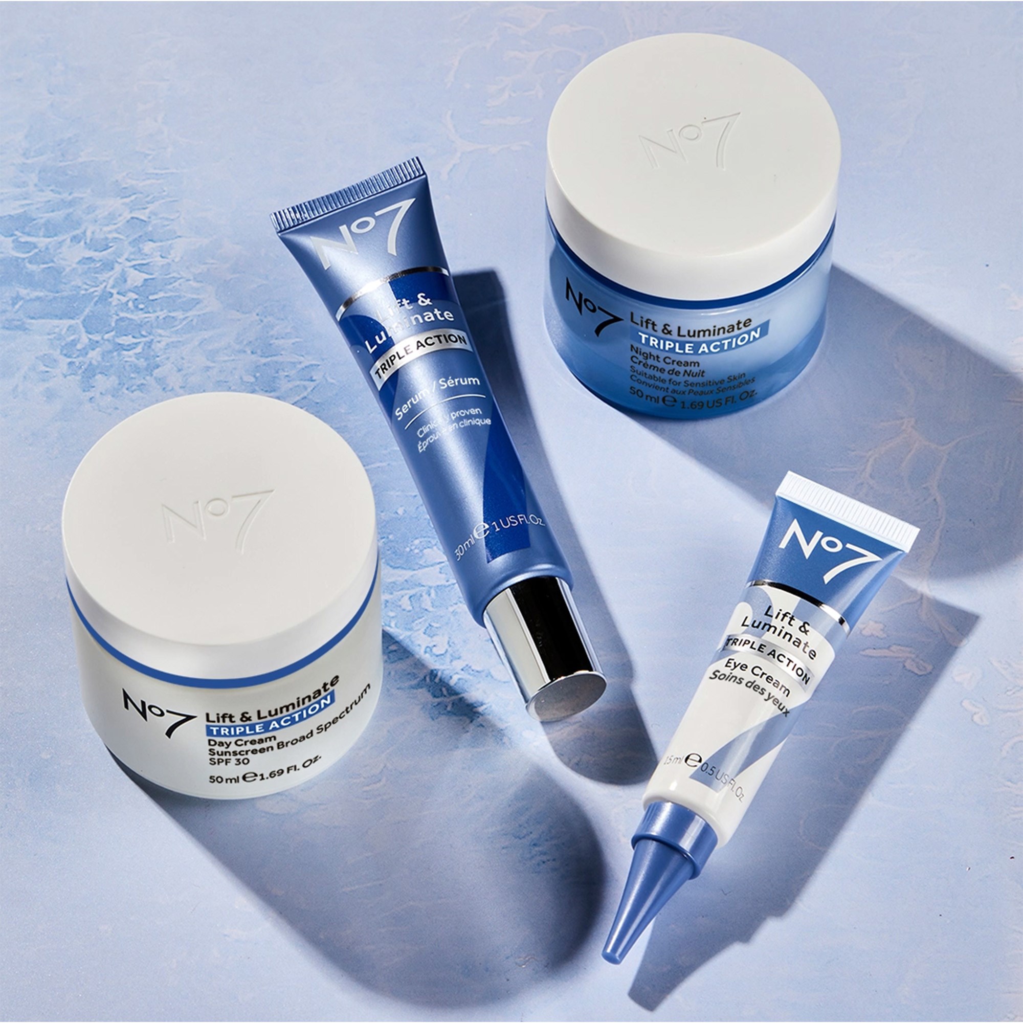 No7 Lift & Luminate Triple Action Eye Cream 15 ml (obrázok 6)