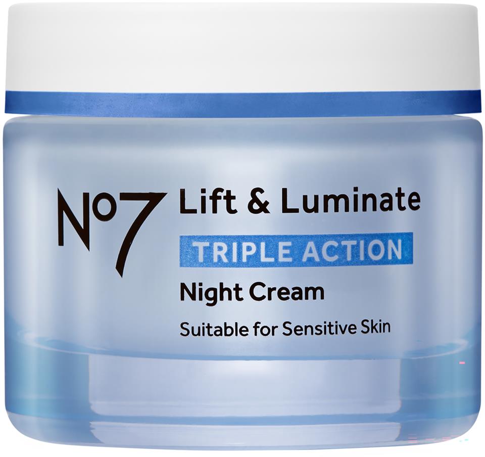 No7 Lift & Luminate Triple Action Night Cream 50 ml