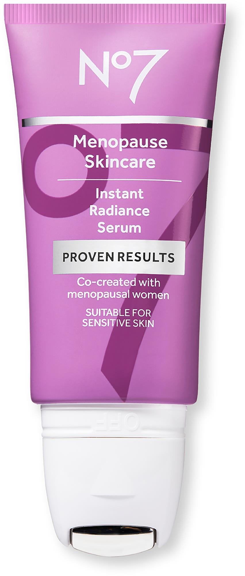 No7 Menopause Instant Radiance Serum 30 ml