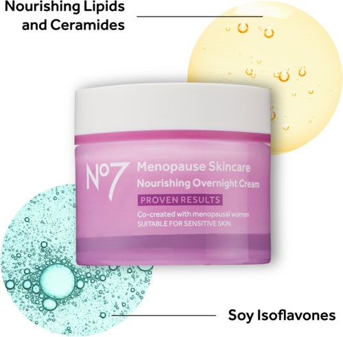 No7 Menopause Nourishing Overnight Cream 50 ml