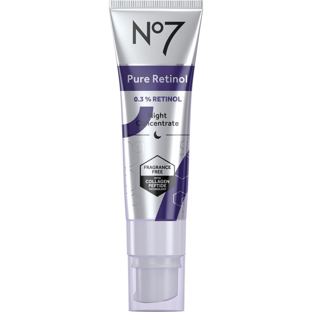 No7 No7 Pure Retinol 0,3% Night Concentrate 30 ml