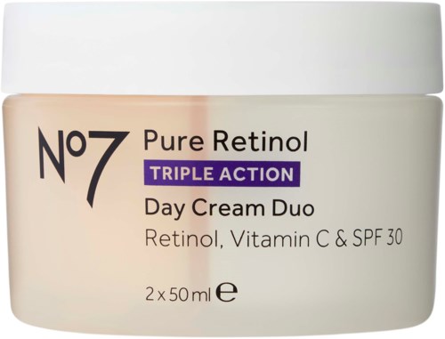 No7 Pure Retinol Day Cream Duo 100ml - Main Image