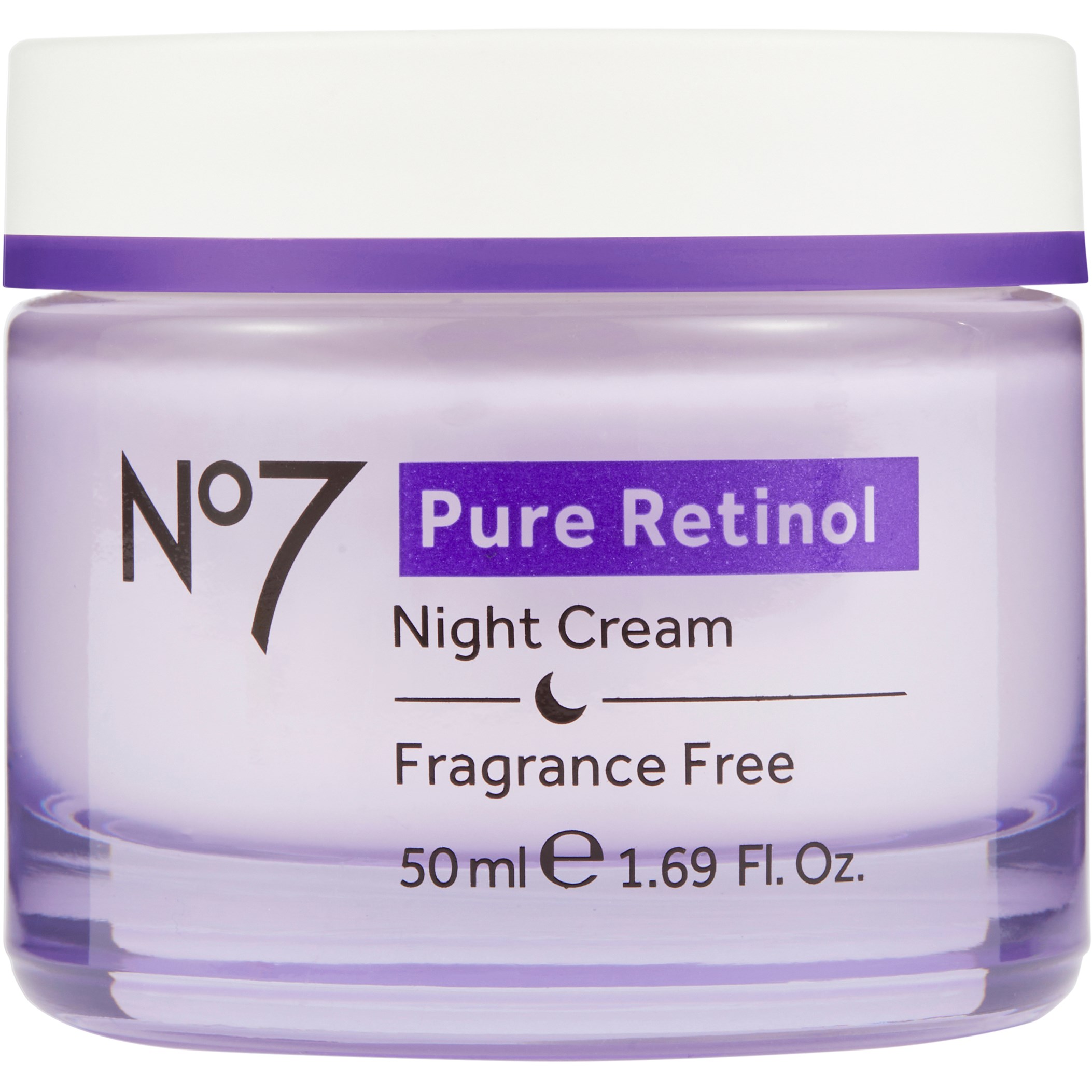 No7 Pure Retinol Night Repair Cream 50 ml billede