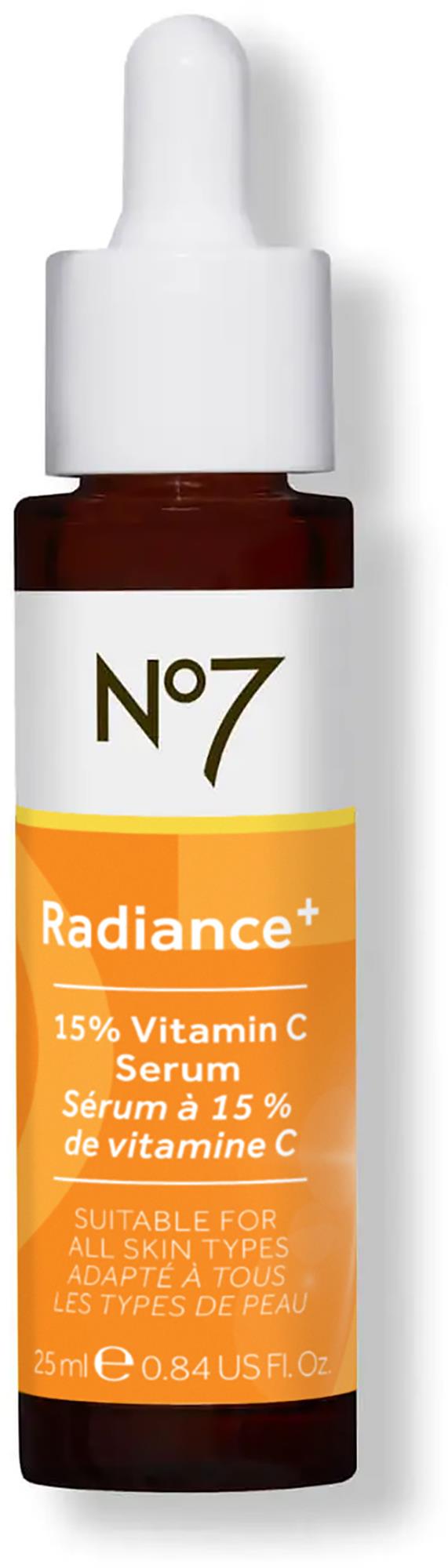 No7 Radiance+ 15 Vitamin C Serum 25 ml