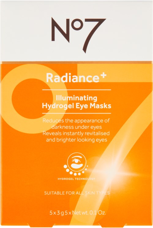 No7 Radiance+ Hydrogel Eye Masks 15 g
