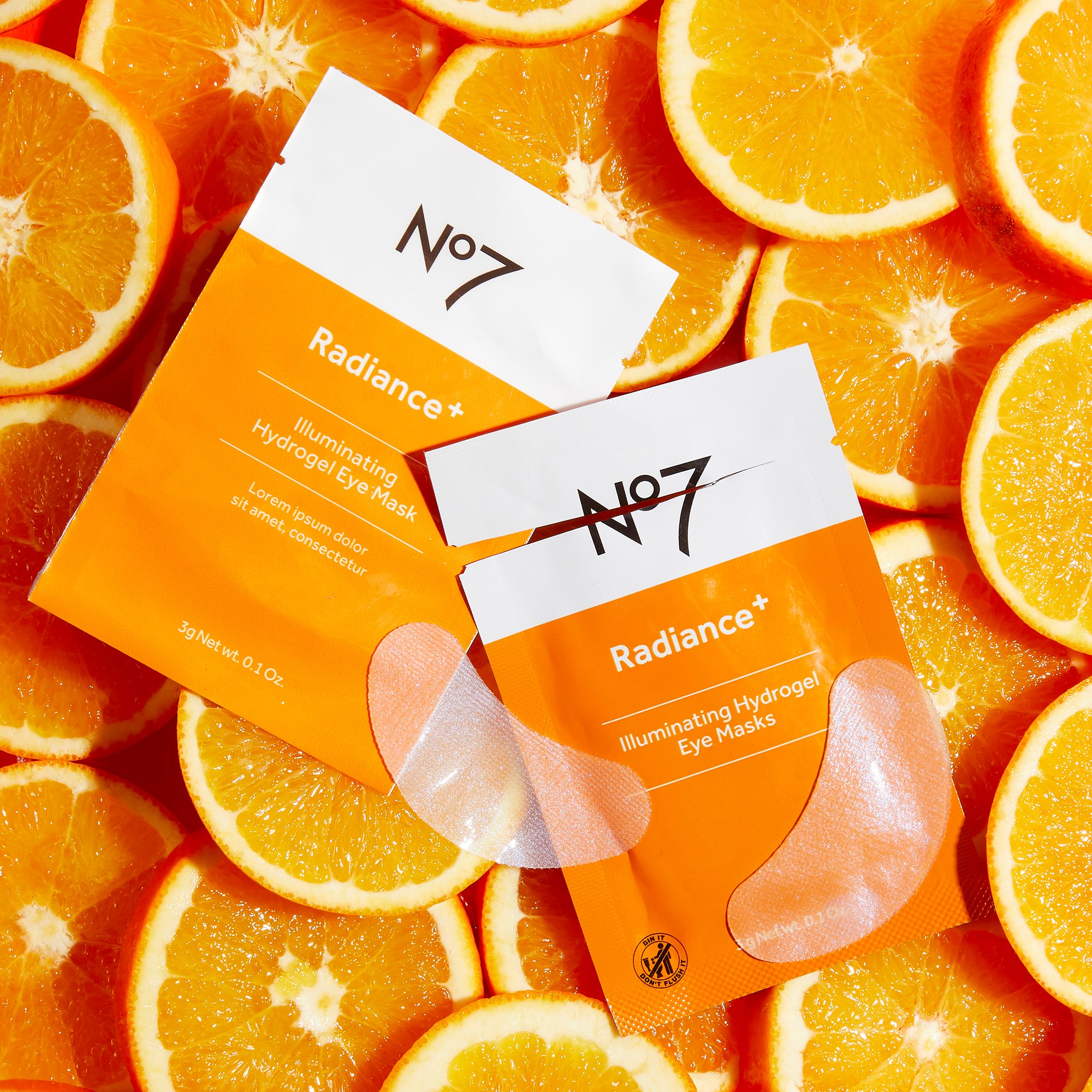 No7 Radiance+ Hydrogel Eye Masks 15 g (obrázok 3)