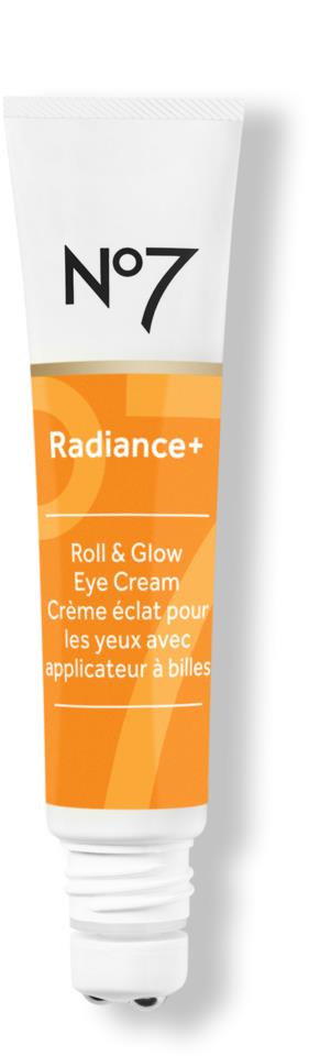 No7 Radiance+ Roll & Glow Eye Cream 15 ml