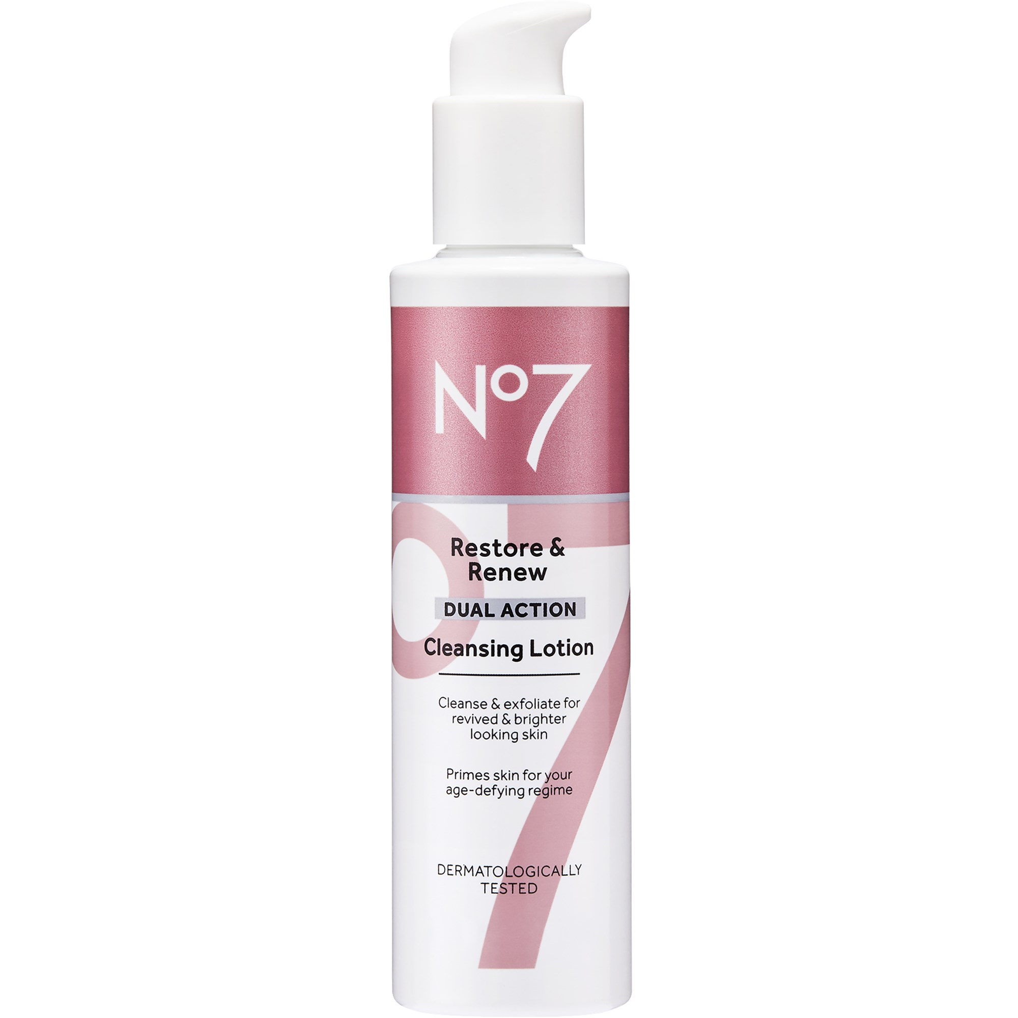 No7 Restore & Renew Cleansing Lotion 200 ml billede