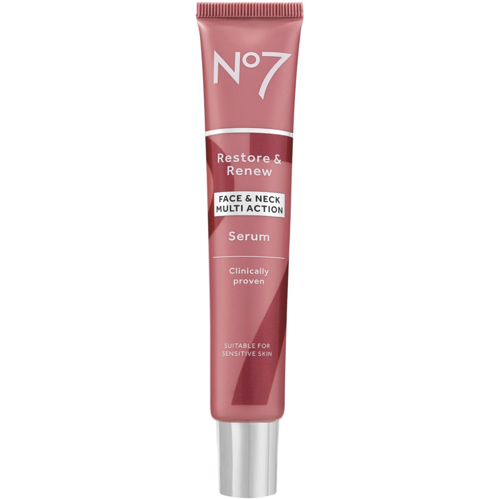 No7 No7 Restore & Renew Multi Action Face & Neck Serum 30 ml