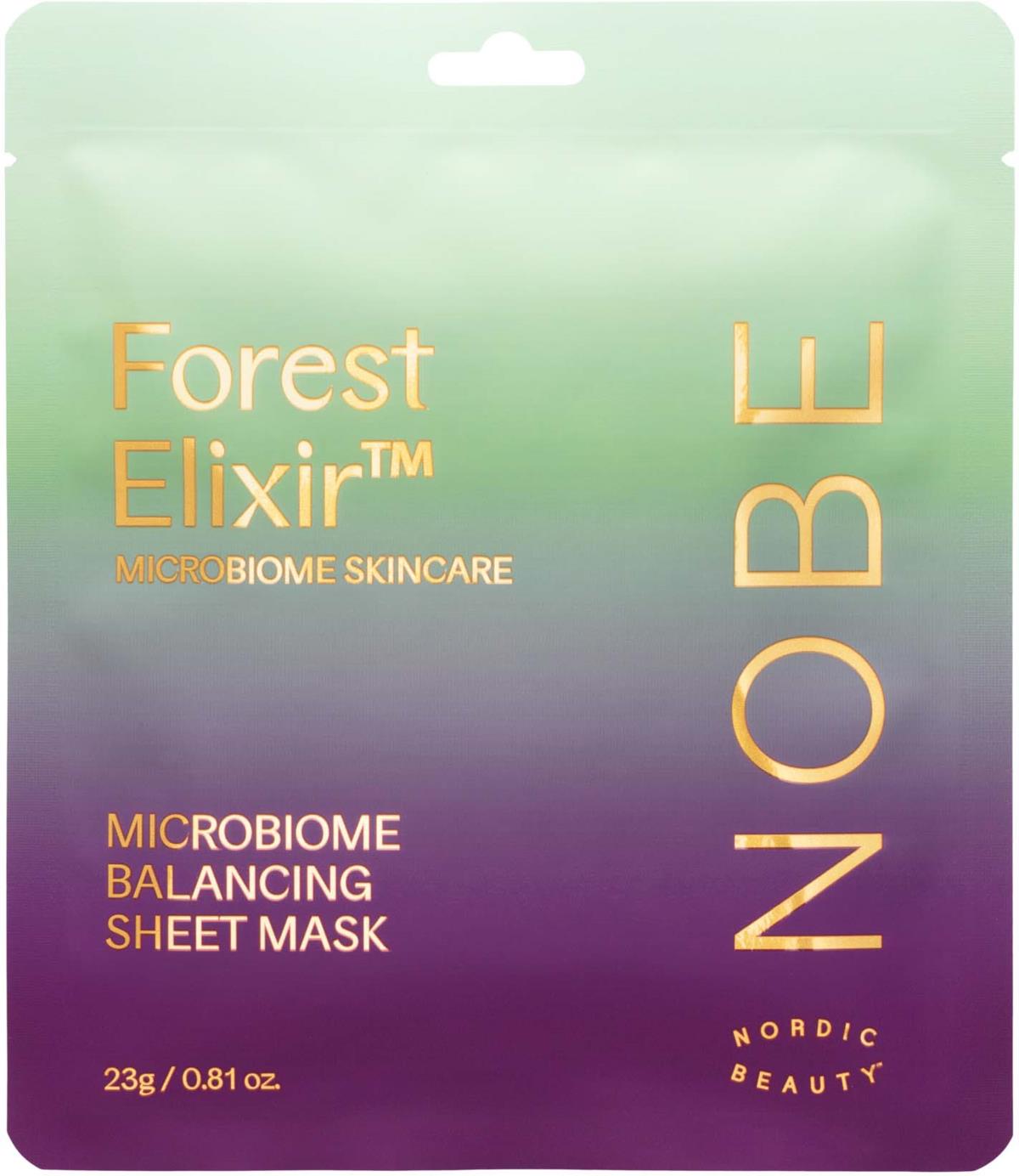 NOBE Forest Elixir™ Microbiome Balancing Sheet Mask