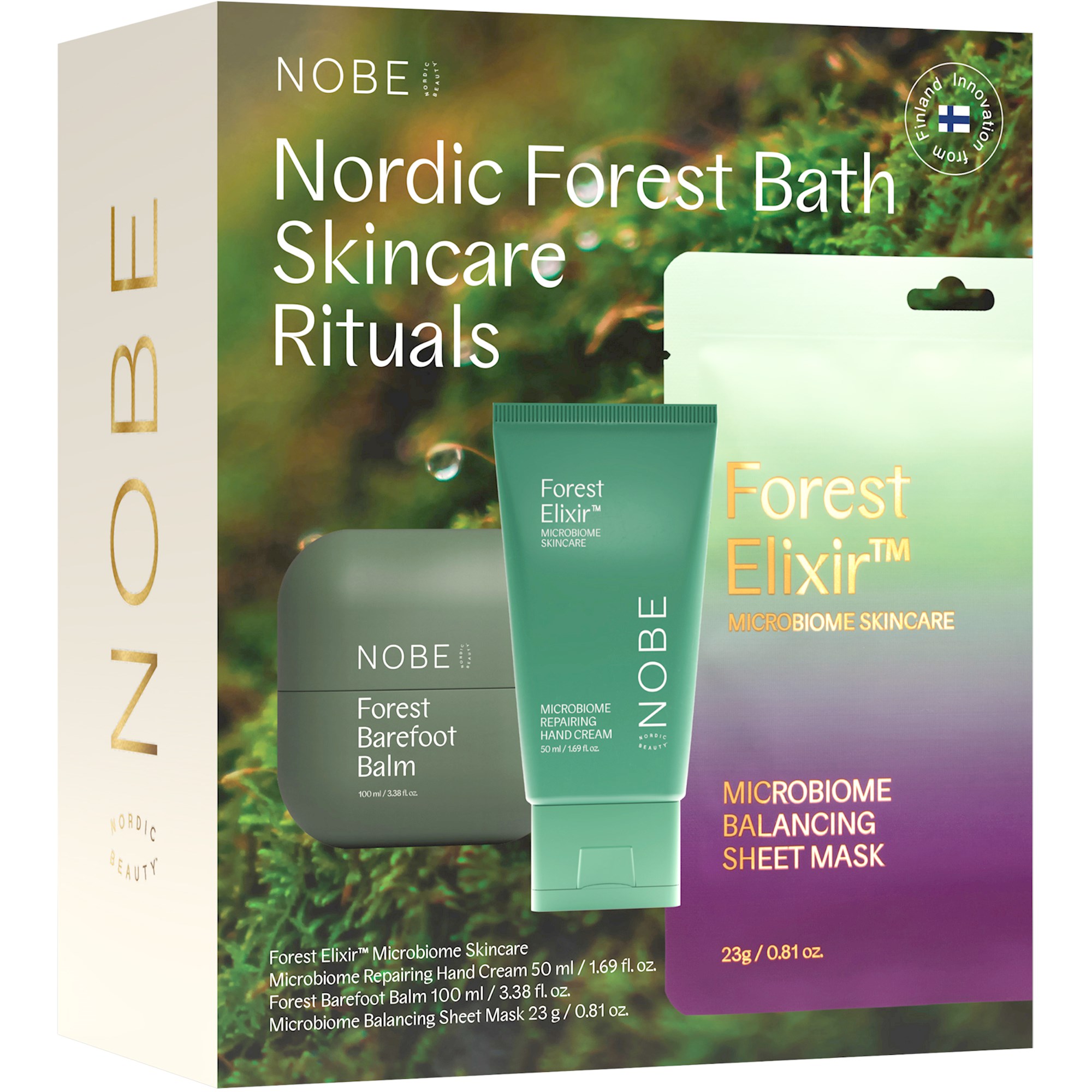 NOBE Nordic Forest Bath Skincare Ritua
