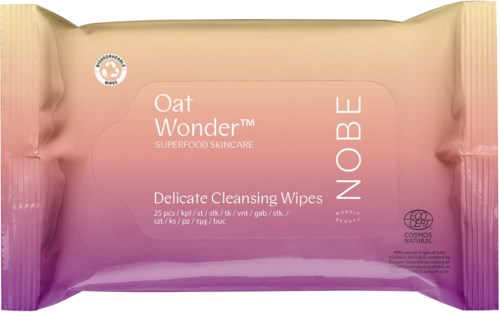 NOBE Oat Wonder™ Delicate Cleansing Wipes 25 st