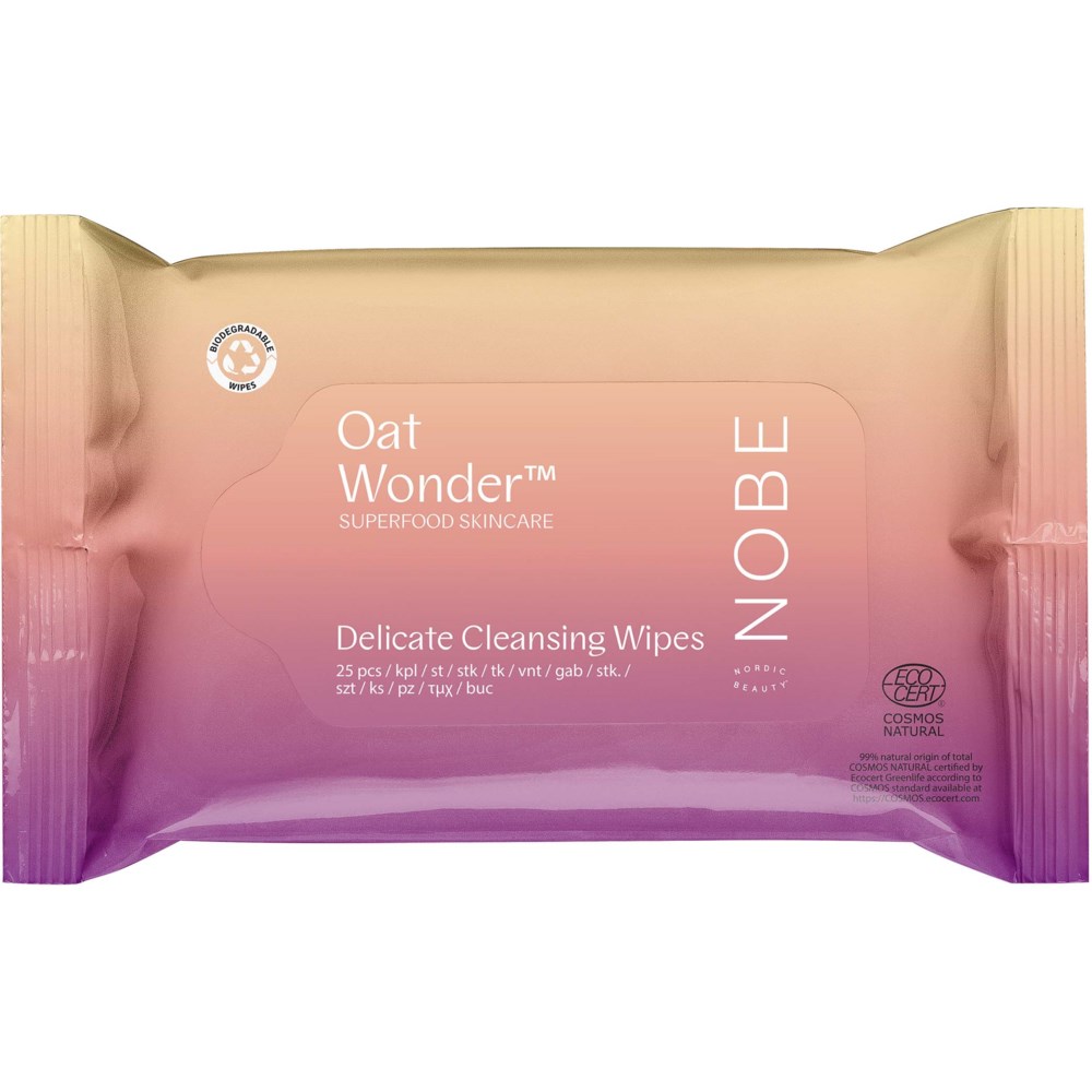 NOBE NOBE Oat Wonder™ Delicate Cleansing Wipes 25 st