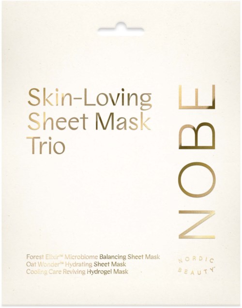 NOBE Skin-Loving Sheet Mask Trio
