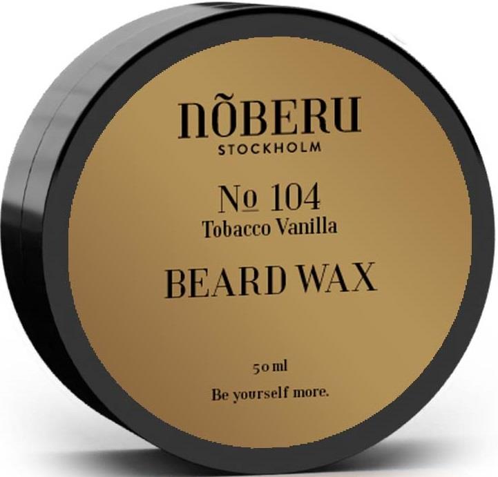 noberu of sweden no104 tobacco-vanilla product info and reviews Nõberu of Sweden Beard Wax No 104 Tobacco Vanilla 50 ml