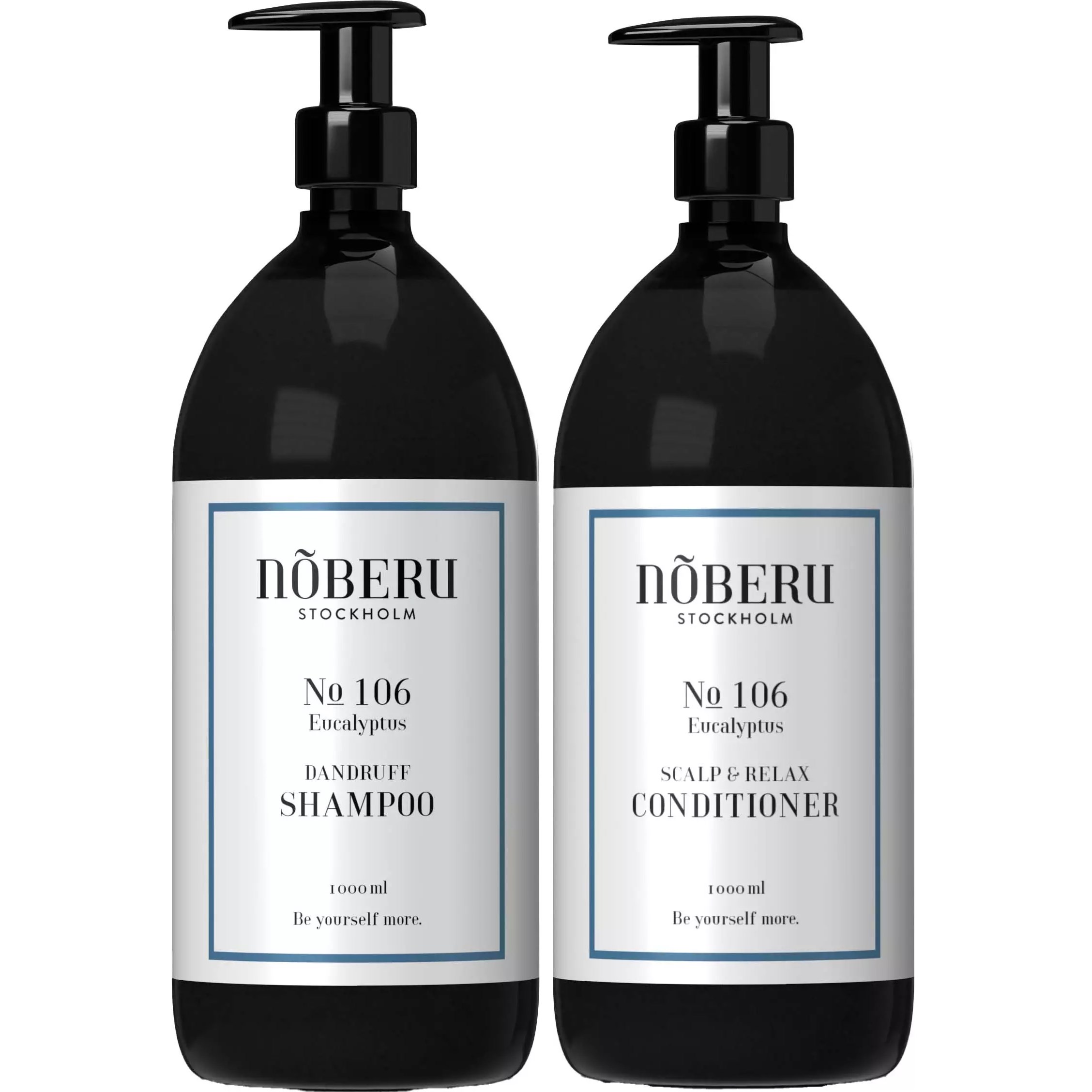Nõberu of Sweden Bundle Dandruff Shampoo 1000 ml & Scalp & Relax