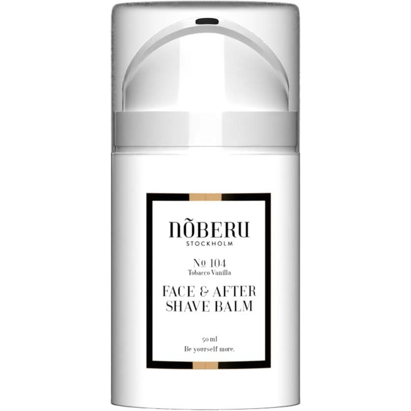 Nõberu Stockholm Face & After Shave Balm No 104 Tobacco Vanilla