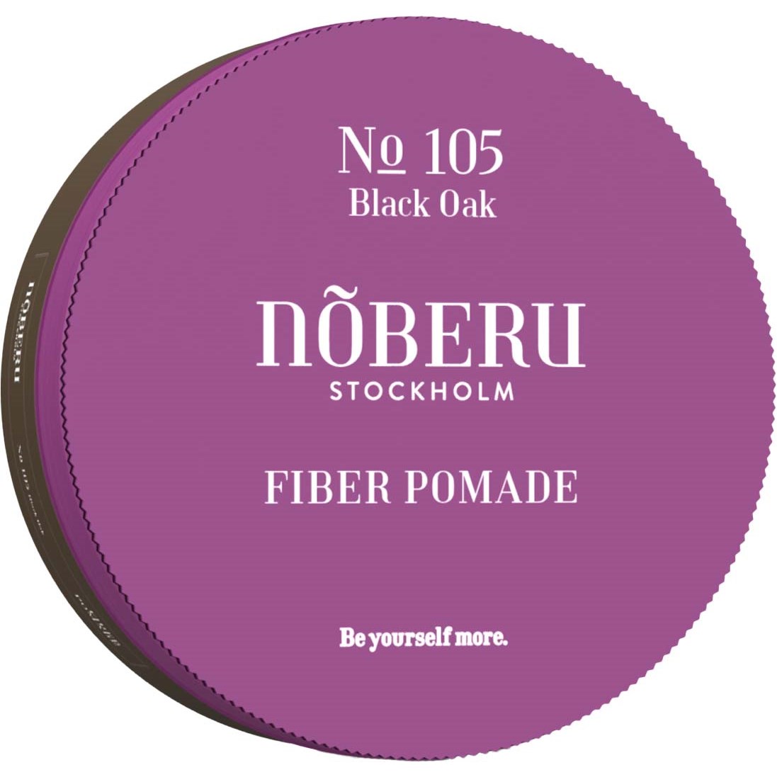 Nõberu of Sweden   Fiber Pomade No 105 Black Oak 80 ml billede