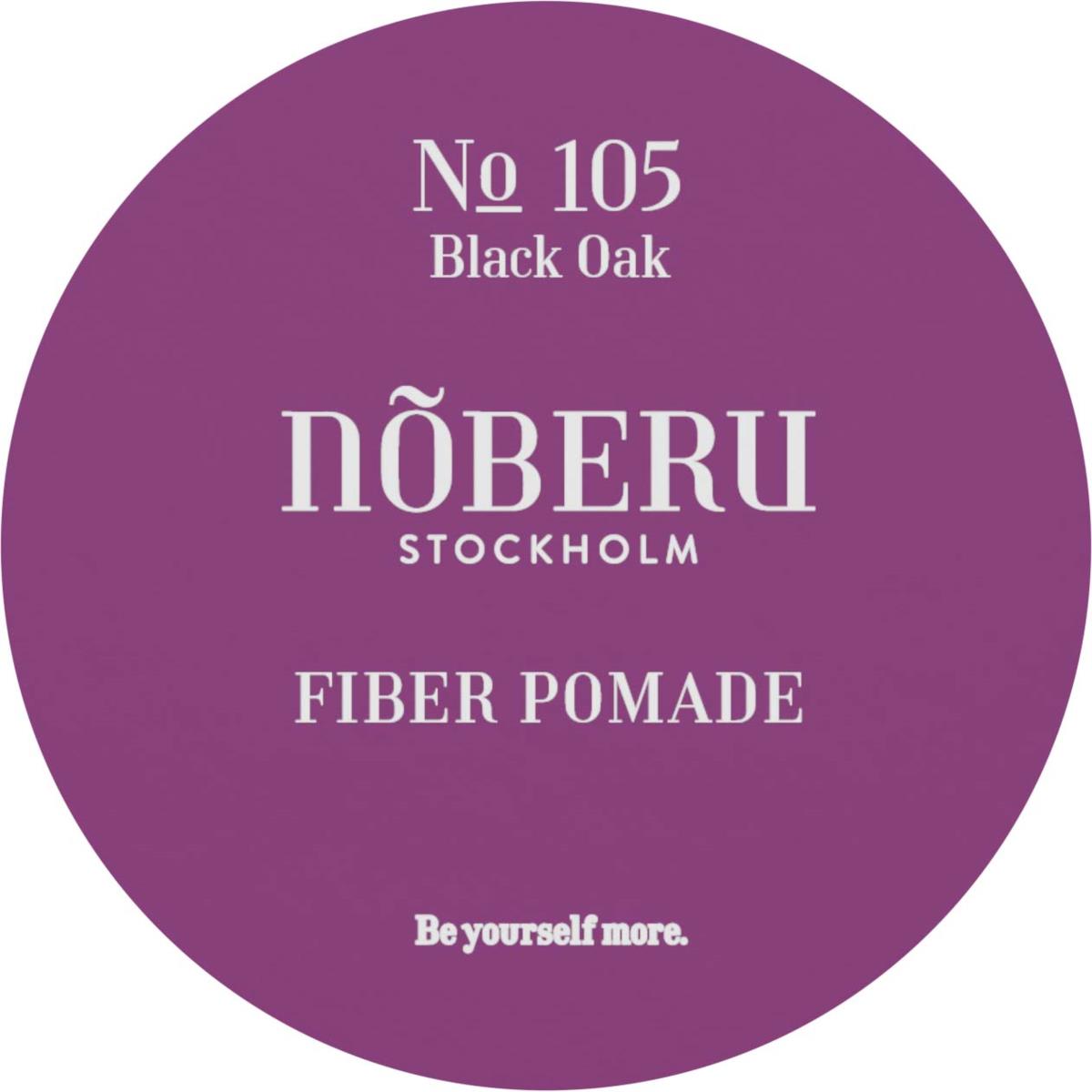 Nõberu Stockholm Fiber Pomade No 105 Black Oak 90 ml