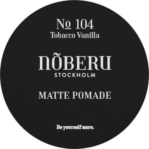 Nõberu Stockholm Matte Pomade No 104 Tobacco Vanilla från Nõberu Stockholm