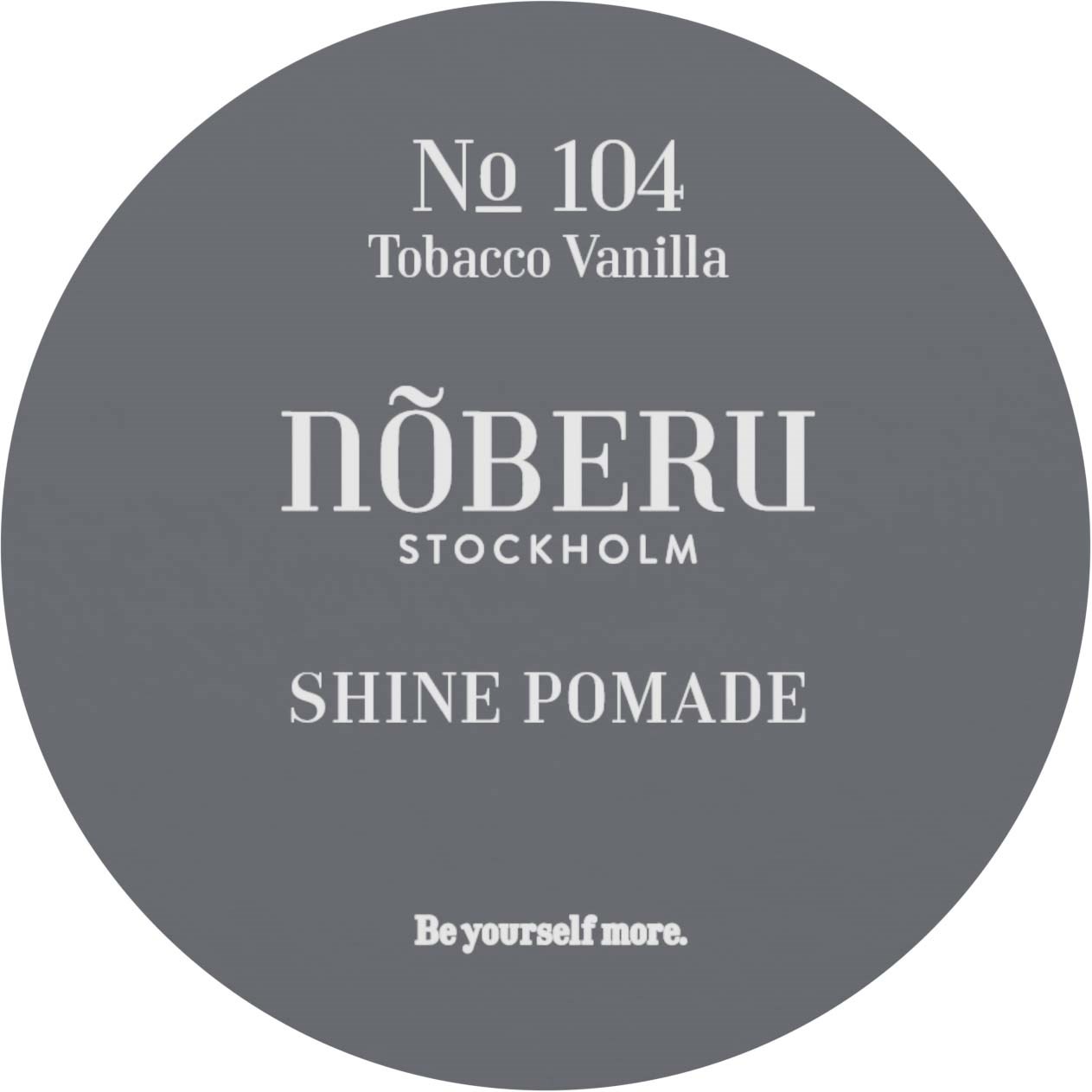 Nõberu of Sweden Shine Pomade No 104 Tobacco Vanilla 90 ml