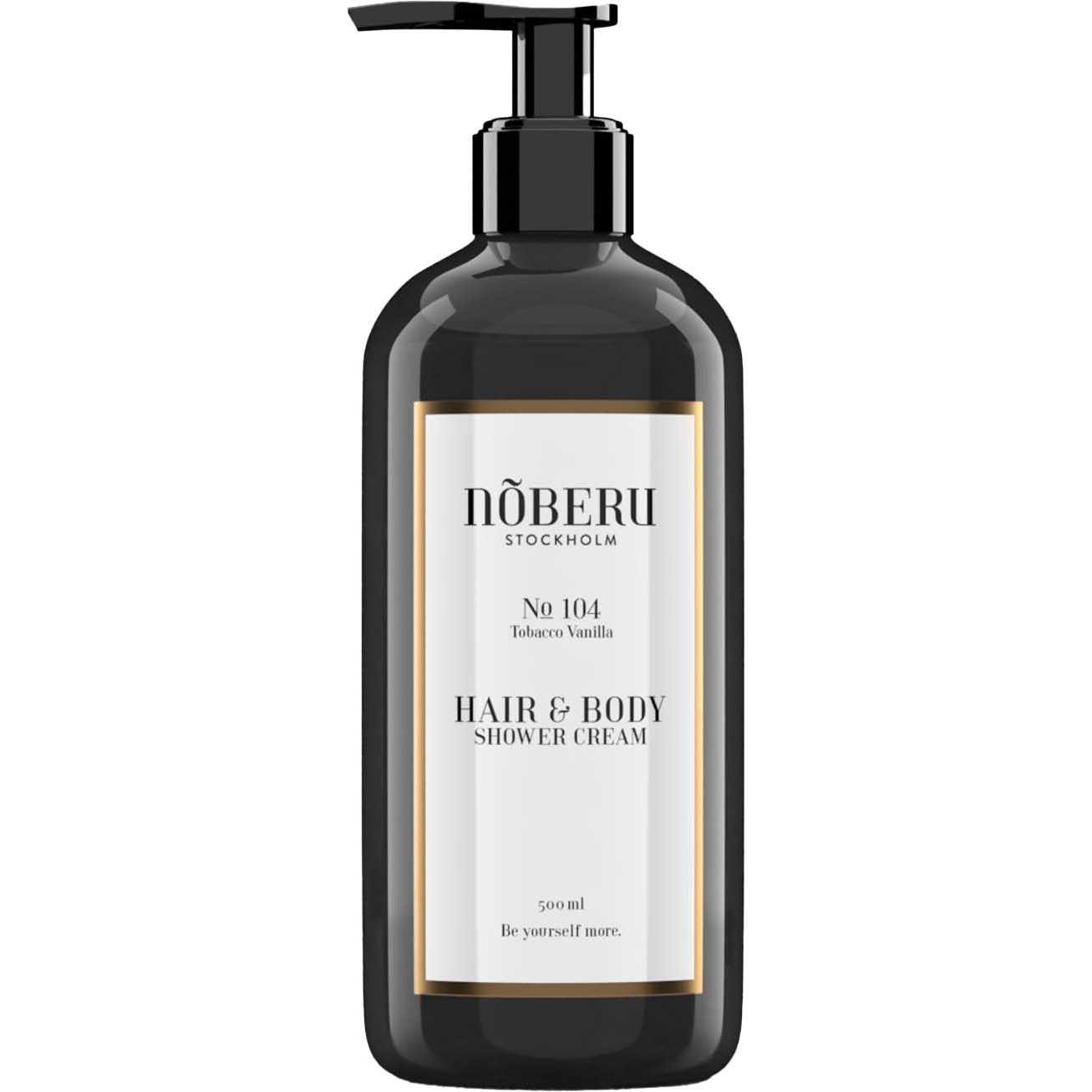 Nõberu of Sweden Shower Cream No 104 Tobacco Vanilla 500 ml billede