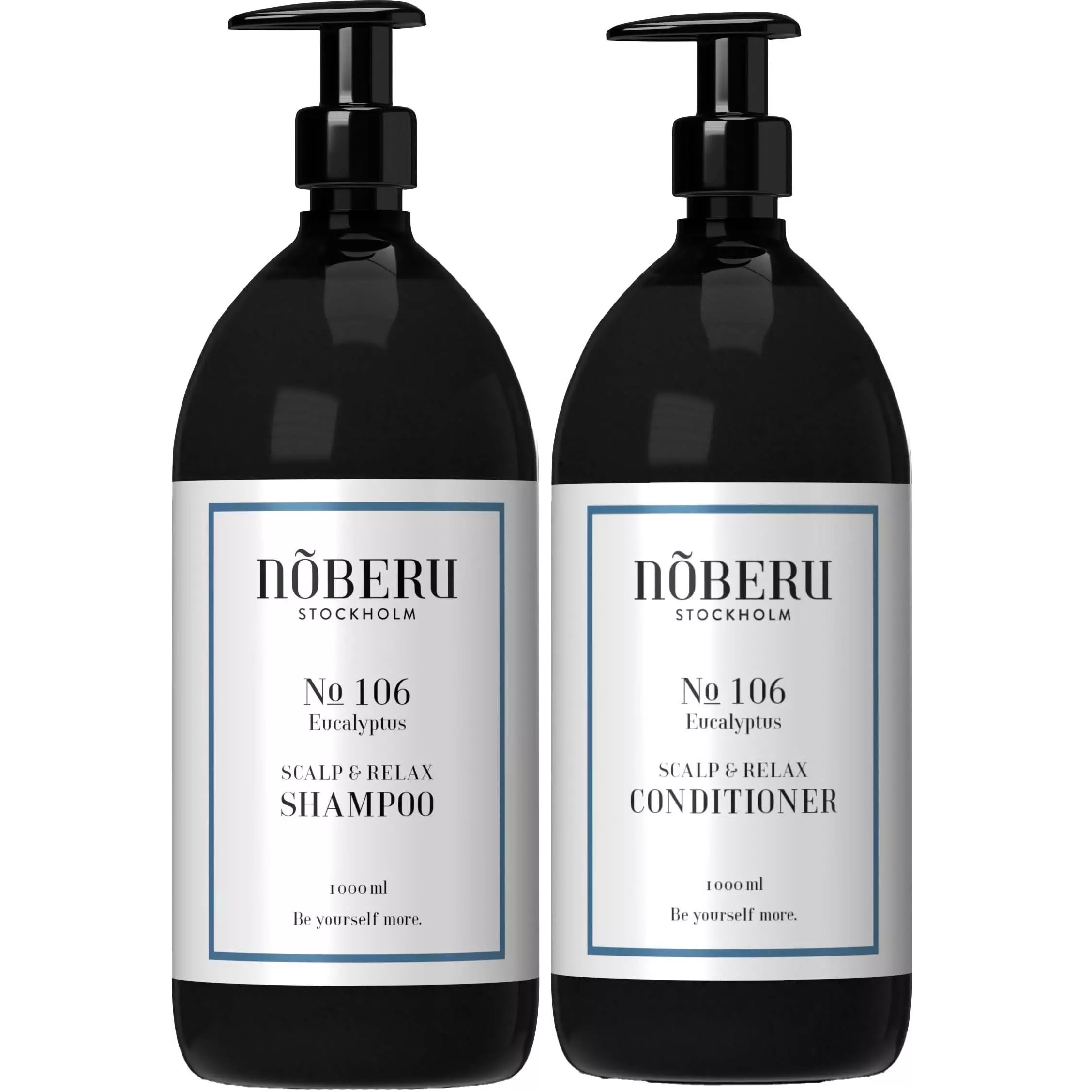 Nõberu of Sweden Scalp & Relax Bundle Shampoo 1000 ml & Condition