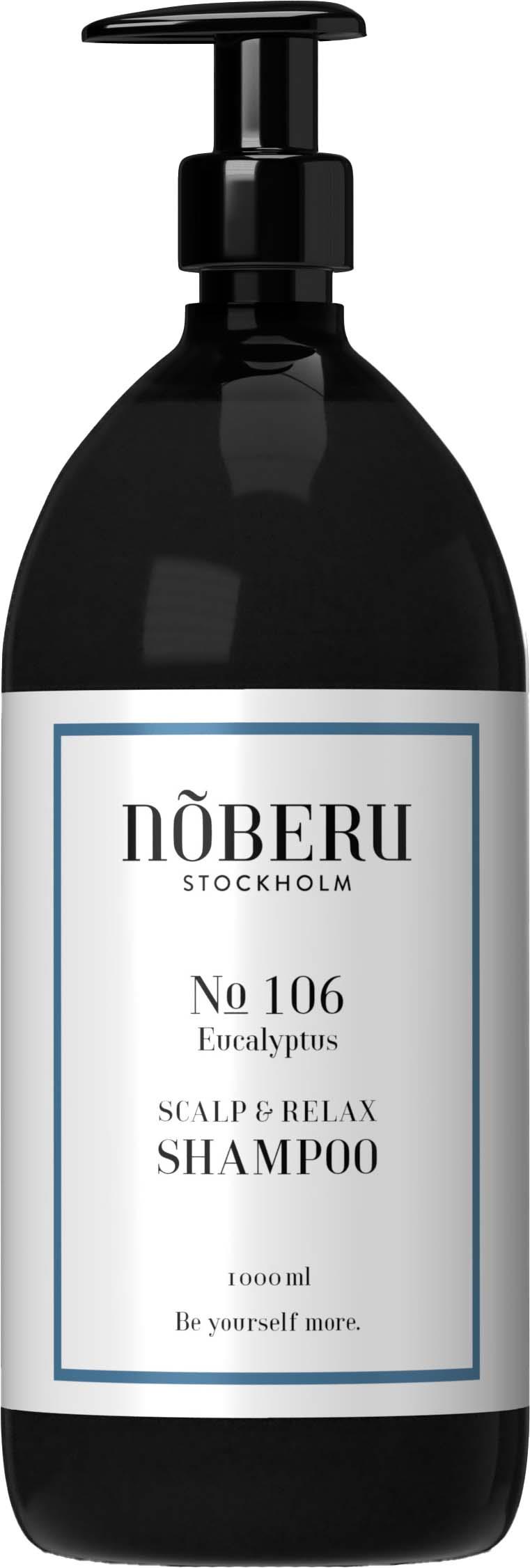 Nõberu Stockholm Scalp & Relax Shampoo No 106 Eucalyptus 1000 ml
