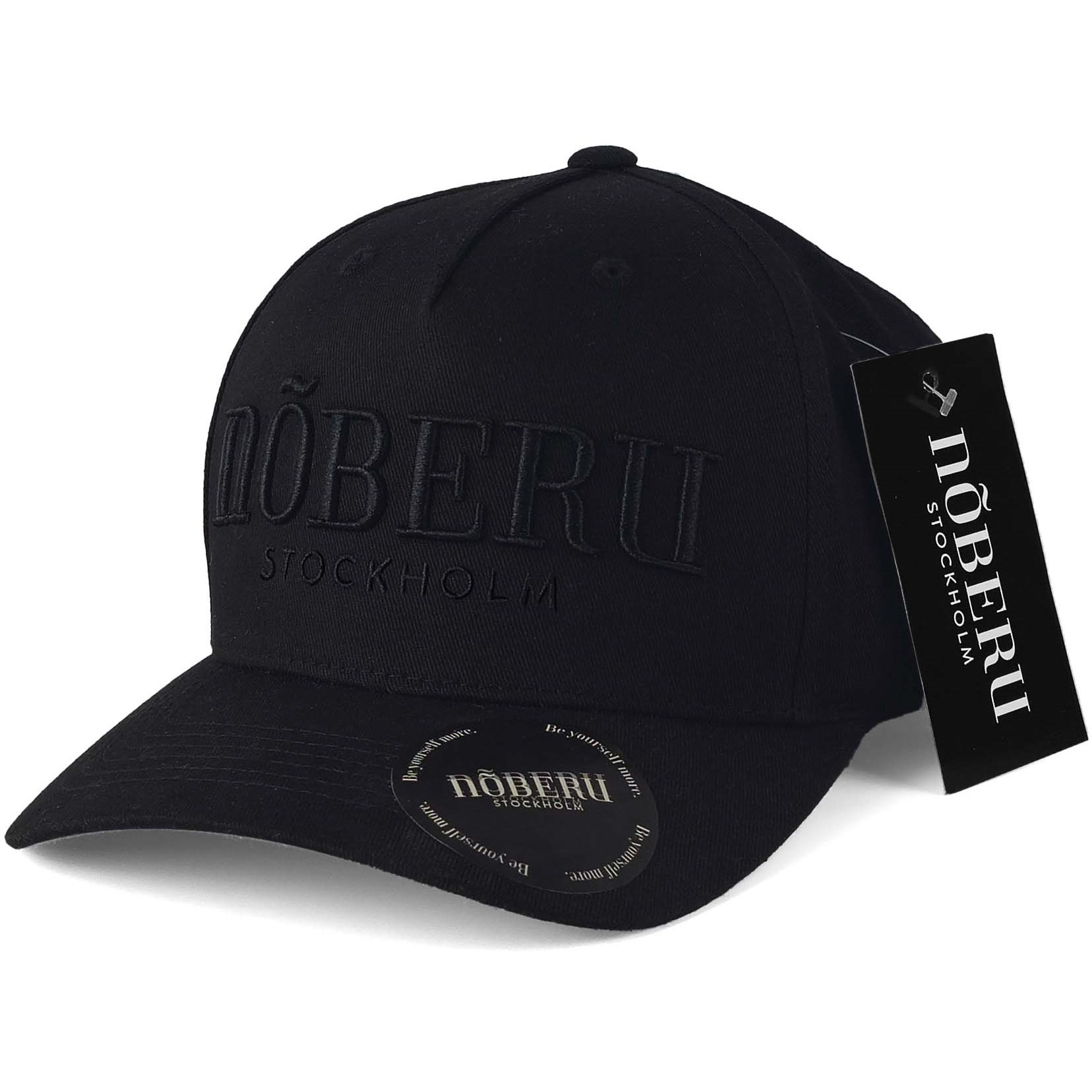 Nõberu of Sweden Black Snapback