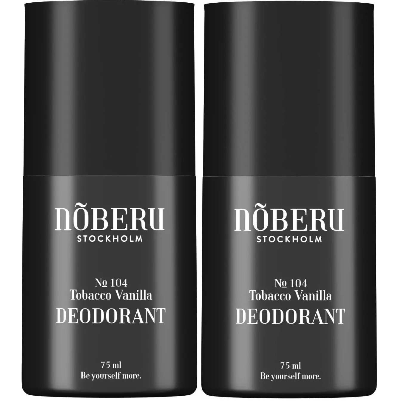 Nõberu of Sweden Bundle Deodorant No 104 Tobacco Vanilla 75 ml x2