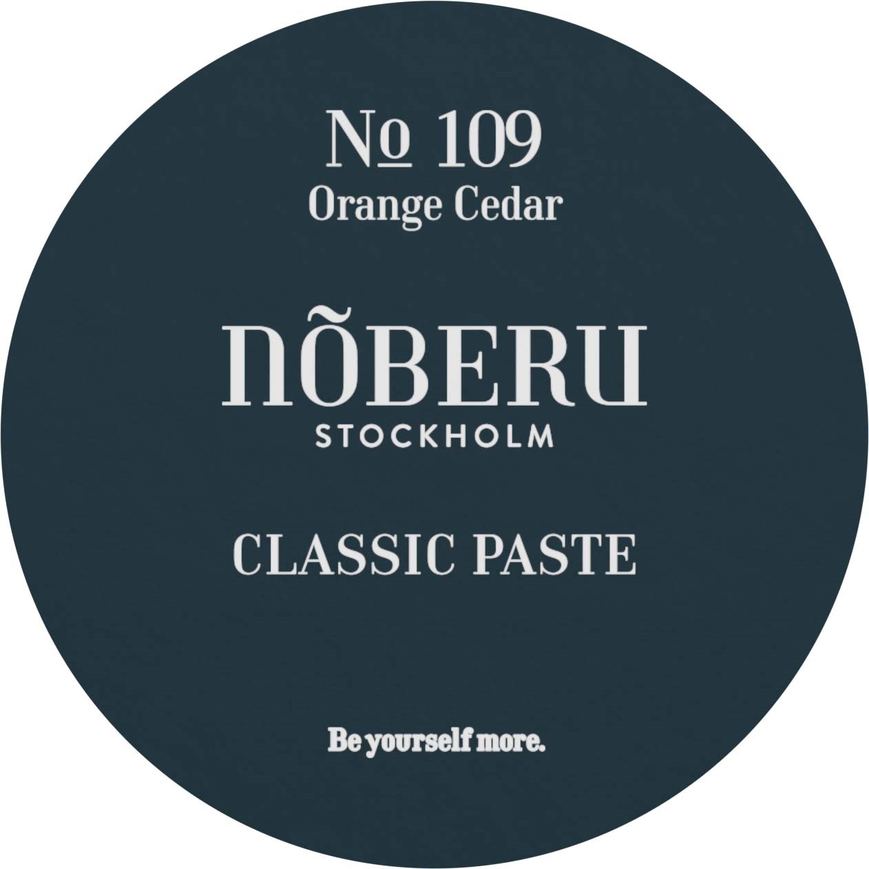 Nõberu of Sweden   Classic Paste No 109 Orange Cedar 90 ml