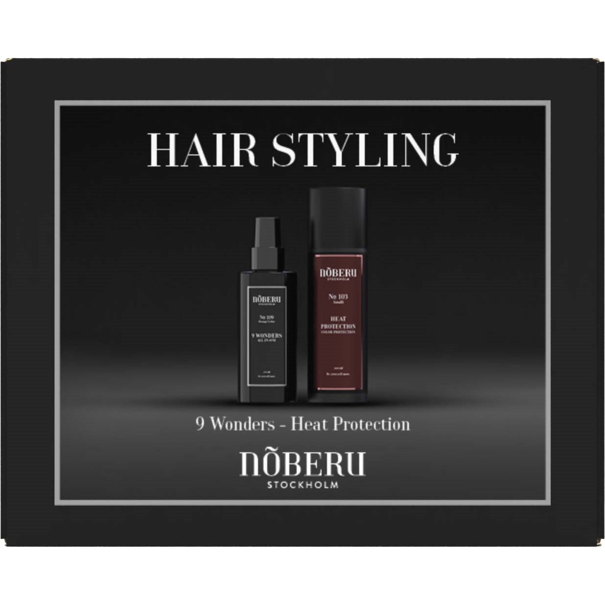 Noberu Giftbox Hair Styling 9 wonders & Heat Protection (200 + 200 ml)