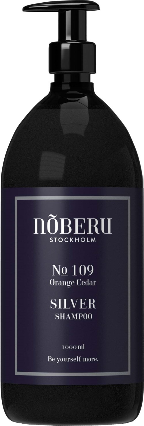 Nõberu Stockholm Silver Shampoo No 109 Orange Cedar 1000 ml