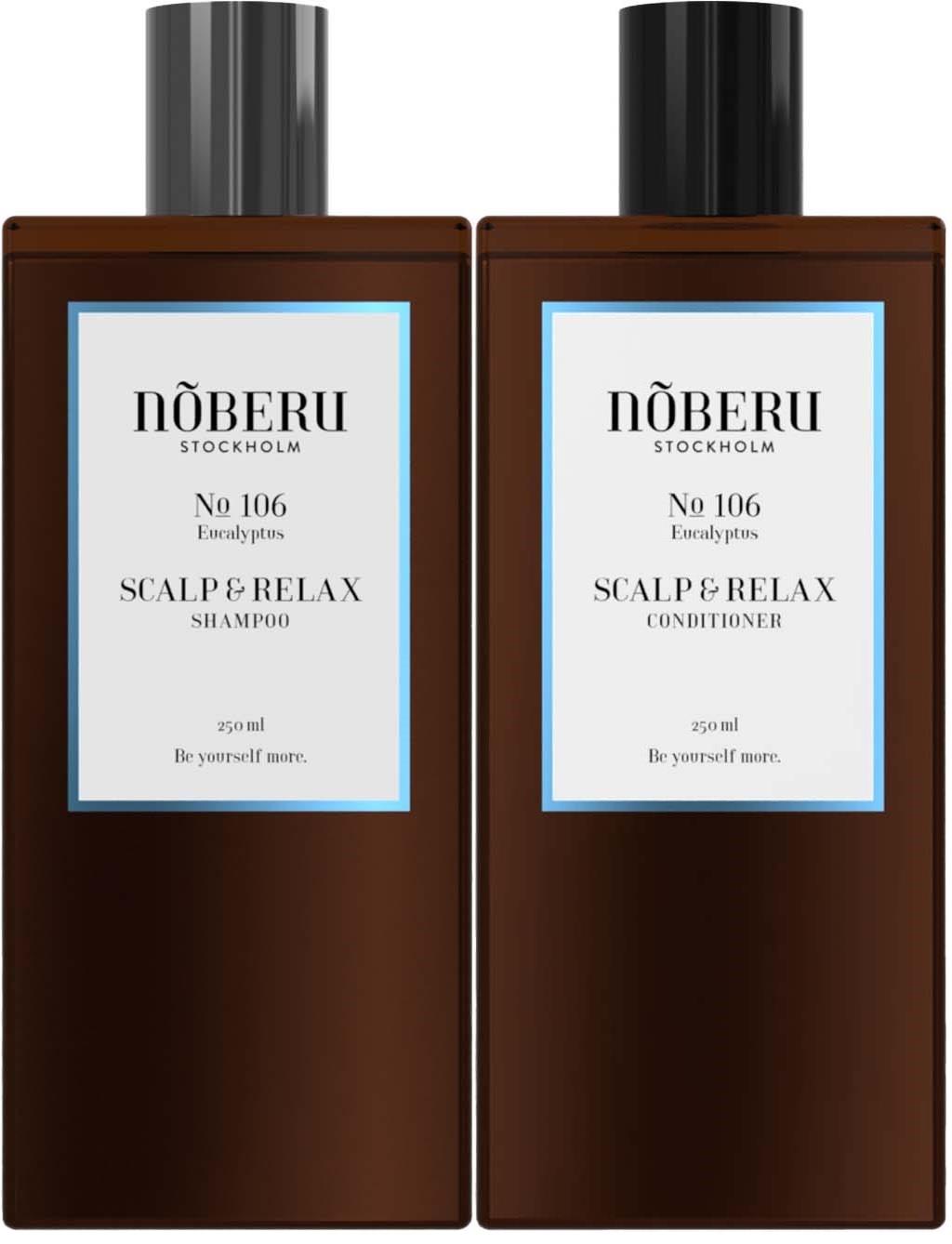 Nõberu Stockholm Scalp & Relax Bundle Shampoo 250 ml & Conditioner 250 ml