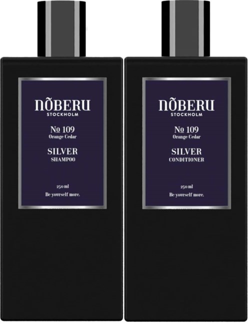 Nõberu Stockholm Silver Bundle Shampoo 250 ml & Conditioner 250 ml